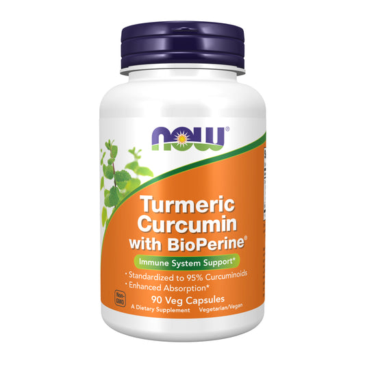 Turmeric Curcumin with BioPerine® - 90 Veg Capsules