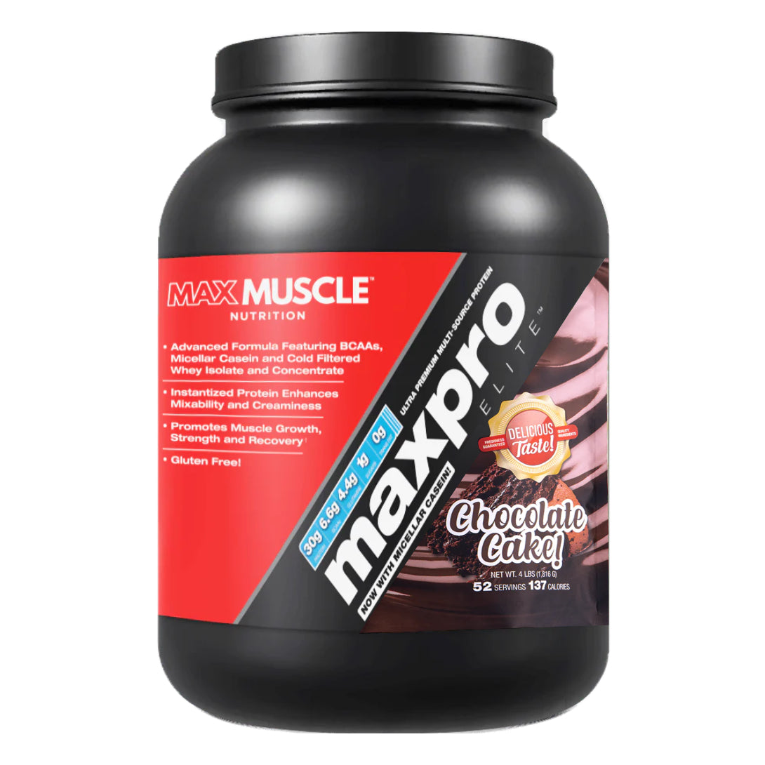 MaxPro ELITE Protein - 4 lb | Max Muscle Nutrition  NUTRI-BODIES