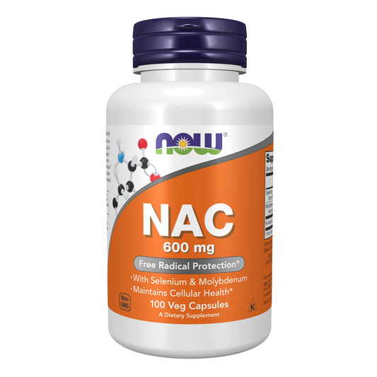 NAC, 600 mg - 100 Veg Capsules