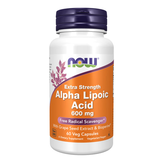 Alpha Lipoic Acid, 600 mg - 60 Veg Capsules