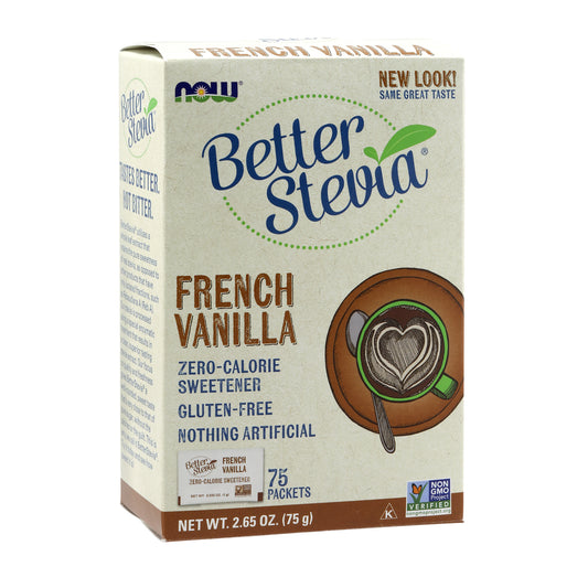 BetterStevia French Vanilla - 75 Packets