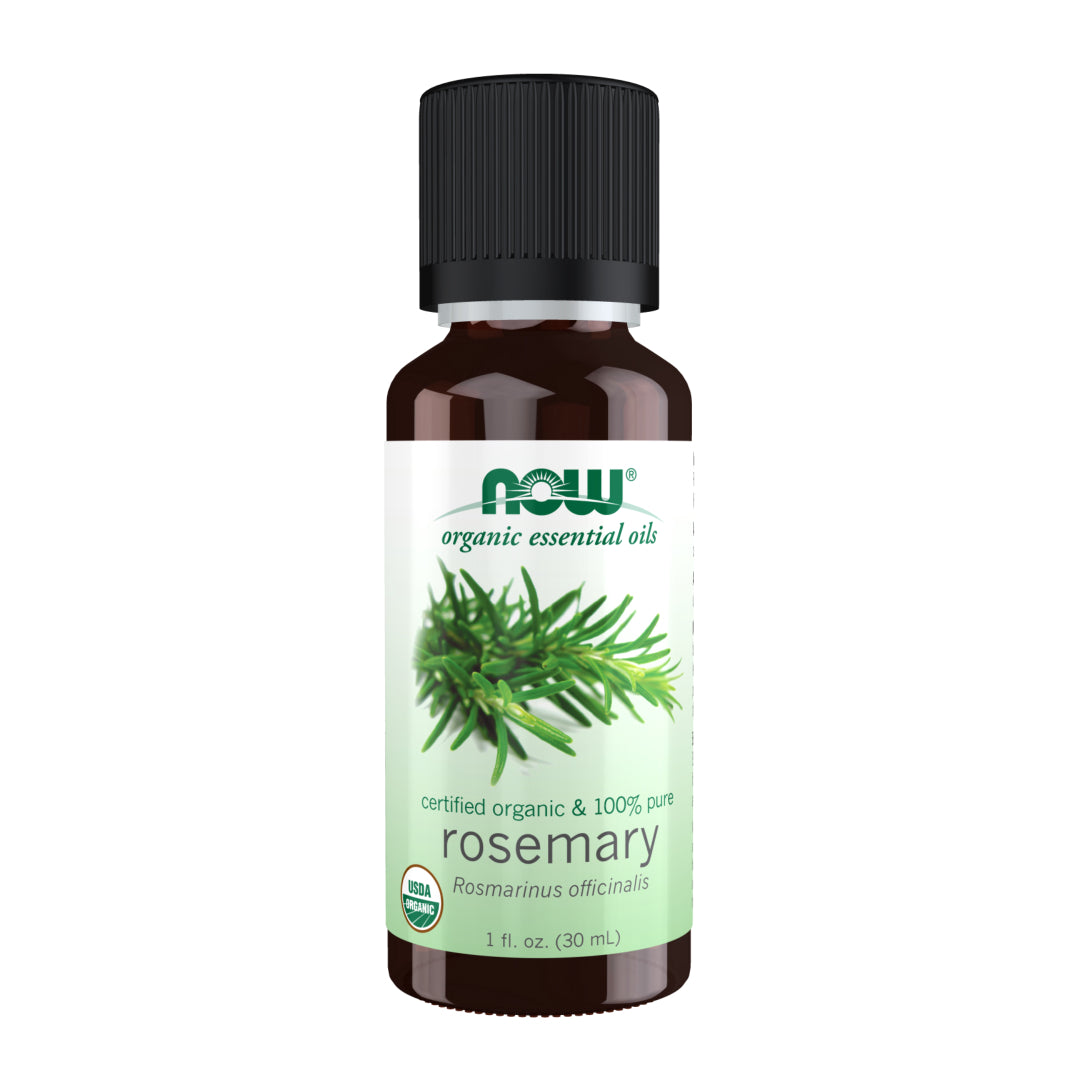 Rosemary Oil (Certified Organic) 1 oz 4.72 NOW NUTRIBODIES