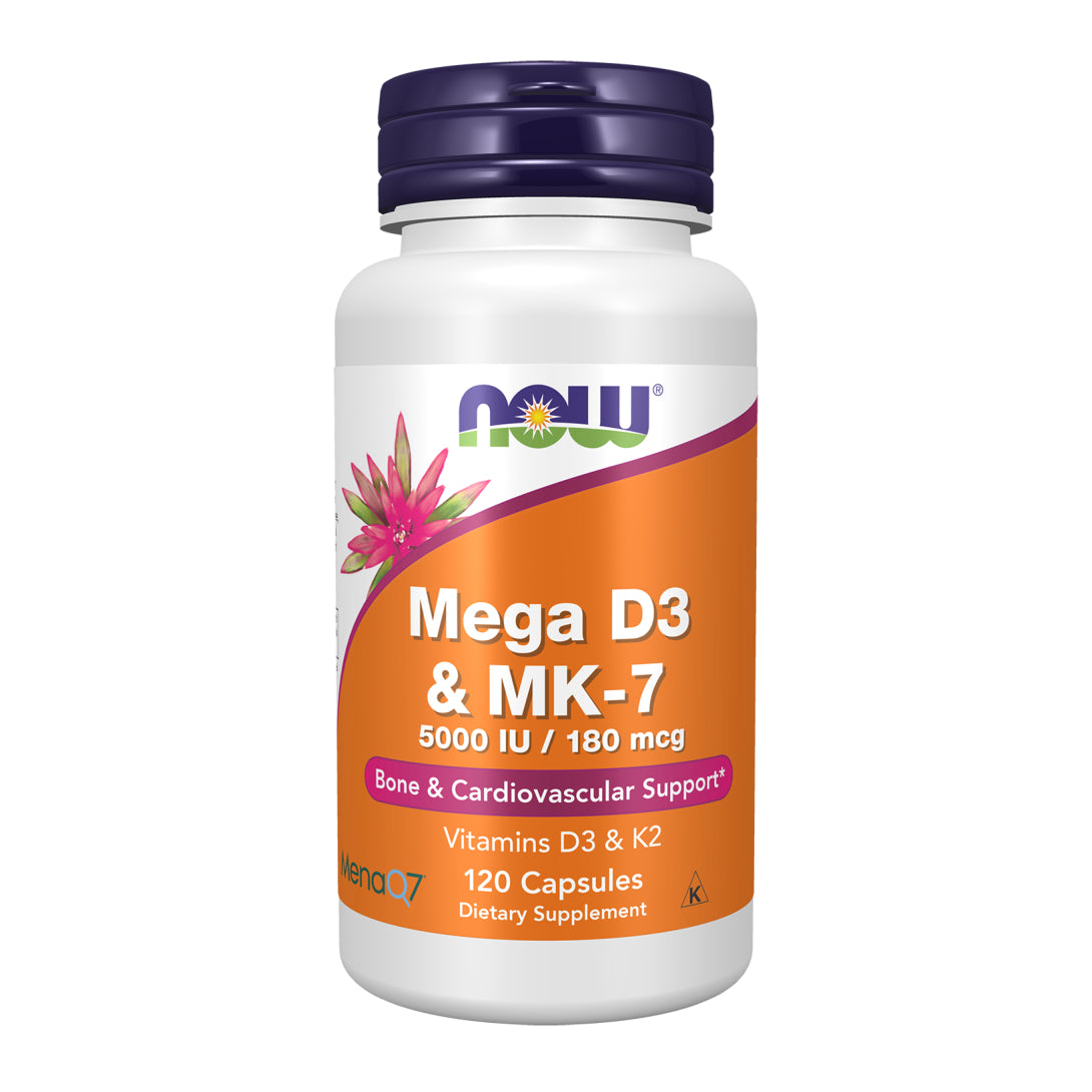 Mega D3 & MK-7 - 120 Capsules