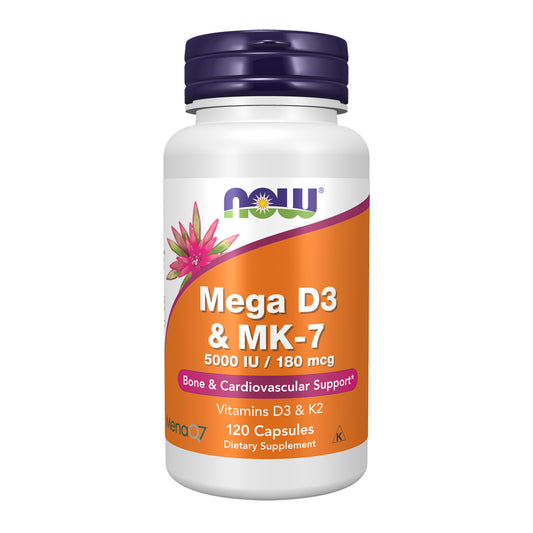 Mega D3 & MK-7 - 120 Capsules