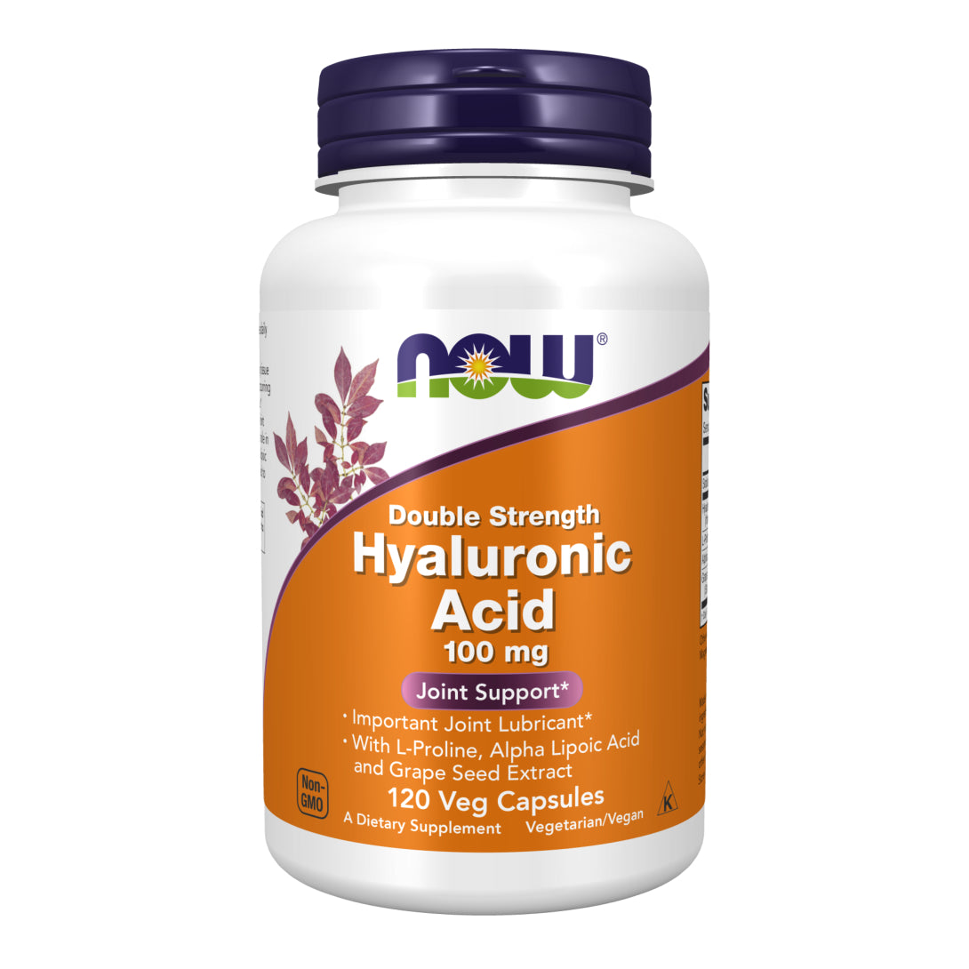 Hyaluronic Acid, 100 mg - 120 Veg Capsules