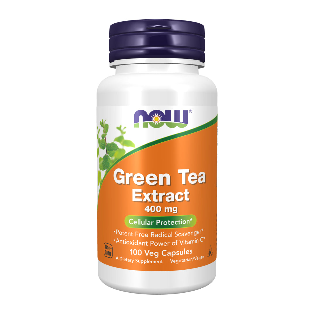 Green Tea Extract, 400 mg - 100 Veg Capsules